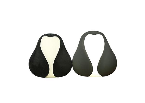 Cheap Lumbar Relax Massage Memory Foam Back Cushion Chair 100% Polyester Material for sale