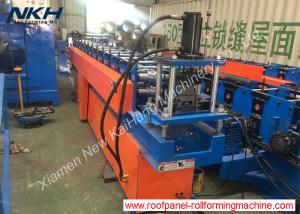 Best Top Hat Purlin Roof Truss Forming Machine With Embossing / Stiffener wholesale