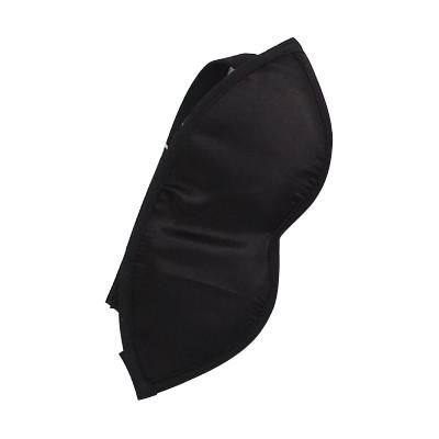 Cheap Black Cotton Spa Eye Mask Custom Block Light For Better Sleeping for sale