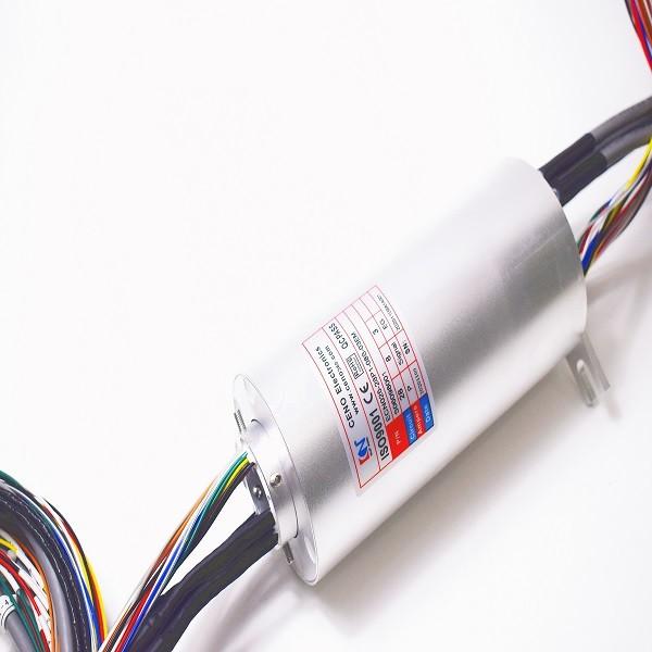 Cheap Multi Channel 48VDC 24VDC RS485 Ethernet Rotary Joint for sale