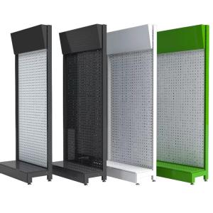 Pegboard Hardware Display Shelf 60kg Load Customized