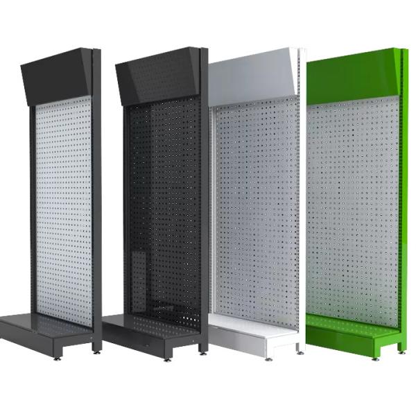 Cheap Pegboard Hardware Display Shelf 60kg Load Customized for sale