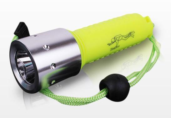 Cheap High Power diving flashlight LED light T6 for sale
