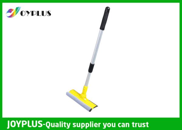 Cheap PP Sponge Iron Material Window Cleaning Squeegee With Telescopic Handle for sale