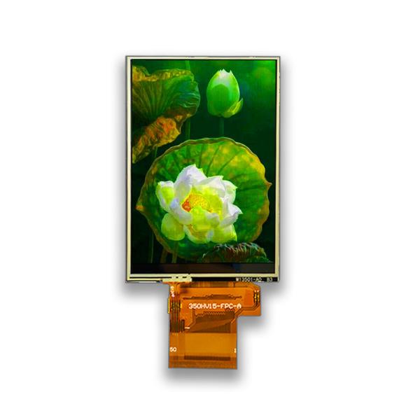 Cheap MCU Transmissive 240x320 Lcd Touch Display Module 280cd/m2 6 O'Clock for sale