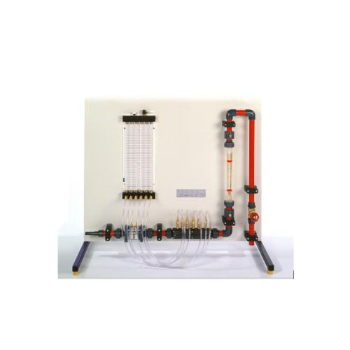 Cheap ISO 1700L/h Hydrodynamics Experiment Apparatus For Flow Measurement Didactic for sale