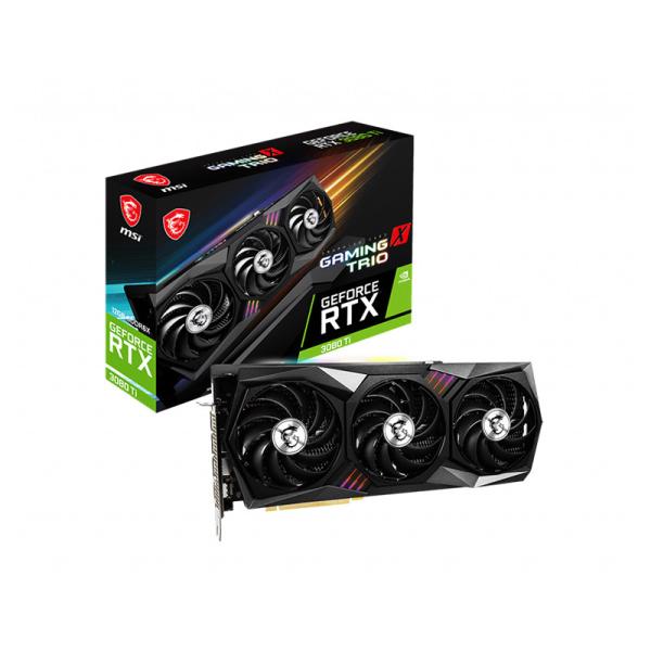 Cheap Gaming Graphic Card RTX 3080Ti Msi GAMING X TRIO 1770 MHz 12GB 3 Fans GDDR6X 384-Bit Mining Cards 350W for sale