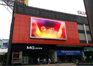 P6 P8 P10 Led Outdoor Display Board Full Color 1R1G1B SMD3535 LED Chip 35w