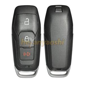 Ford 3Buttons Smart Key Shell with Emergency Key Insert