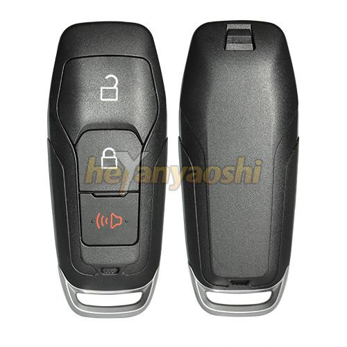 Cheap Ford 3Buttons Smart Key Shell with Emergency Key Insert for sale