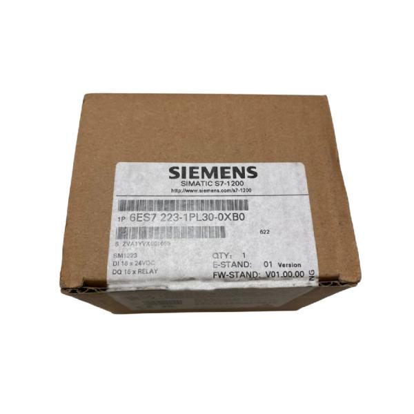 Cheap SIEMENS SIMATIC PLC S7-1200  6ES7 223-1PL30-0XB0 SM 1223 16 x 24 VDC Input / 16 x Relay Output Signal modules for sale