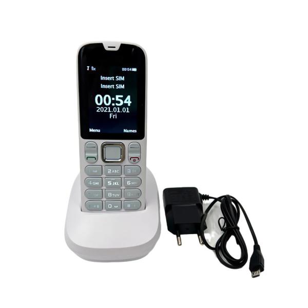 Cheap 2G DECT Cordless Telephone Phone Book Caller ID Dual SIM Card for sale