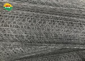 2.7mm 3.05mm Mesh Galvanized Gabion Boxes 8x10cm Hexagonal Gabion Mesh