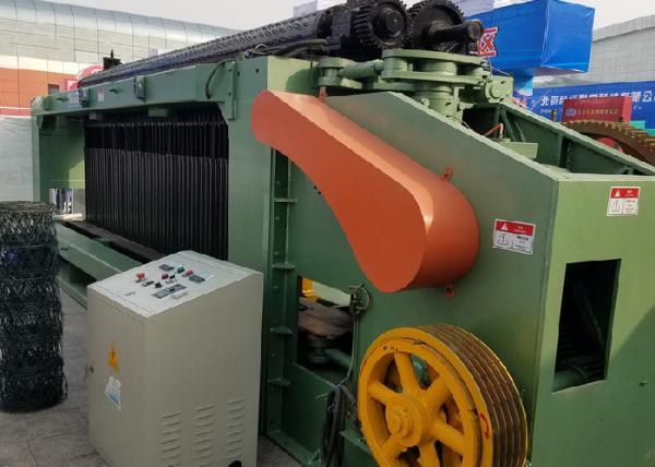 Cheap Straight Reverse Hexagonal Wire Mesh Machine PLC Control for sale