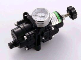 China Air Treatment Unit YT-200B Black Aluminum Diecasting Air Filter Regulator on sale