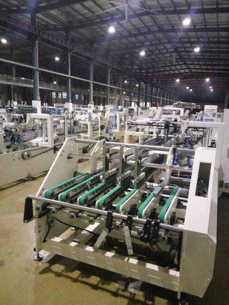 Cheap High Speed Paper Milk Box Window Box Patching Machine for sale