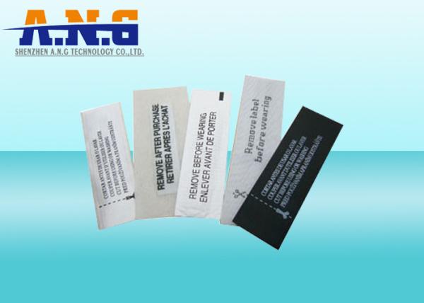 Cheap Custom Printed Passive Rfid Clothing Tags / Washable Rfid Tags For Clothing for sale