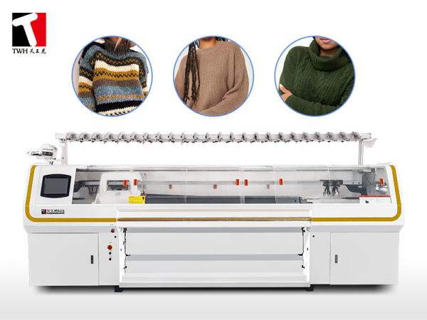Cheap Double System Computer Controlled Knitting Machine 52'' 3.5G for sale