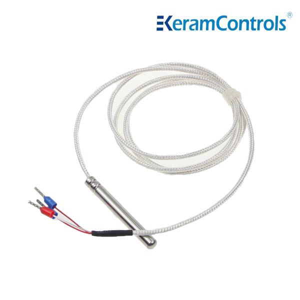 Cheap PTFE PT100 PT1000 Waterproof Temperature Sensors 2 Wire for sale