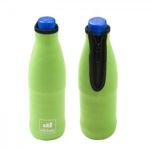 Best Silk Printing Beer Bottle Cooler Bag , Glove Stubby Holder Bulk Neoprene Beer Can Cooler wholesale