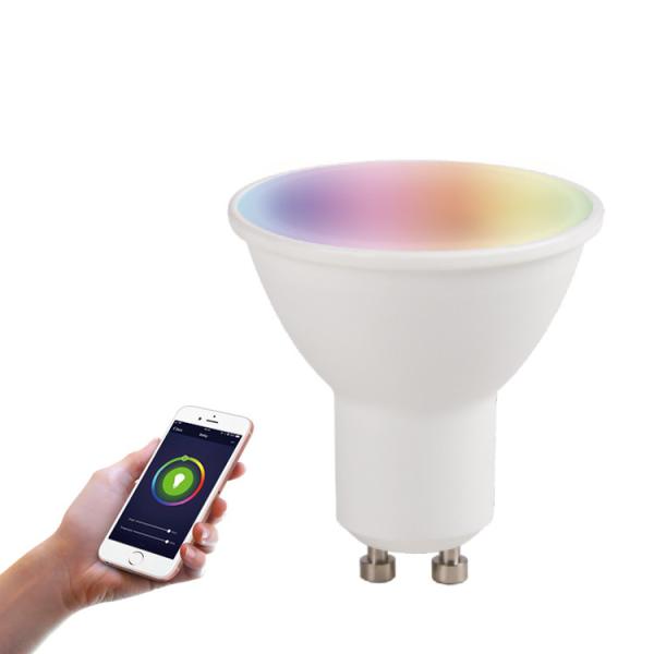 Cheap Home Dimmable LED Spotlights GU10 APP Controlled Amazon Alexa Google Assistant for sale