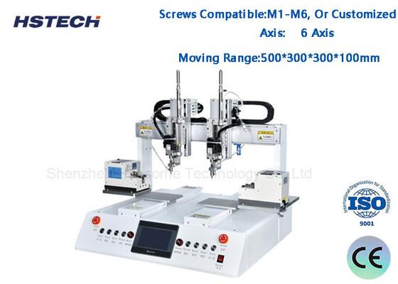 Cheap 6 Axis Double Working Station Suction Feeding Screw Locking Machine for sale