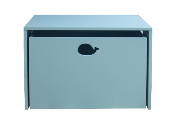Cheap Blue MDF BSCI D40CM Kid Toy Storage Organizer for sale