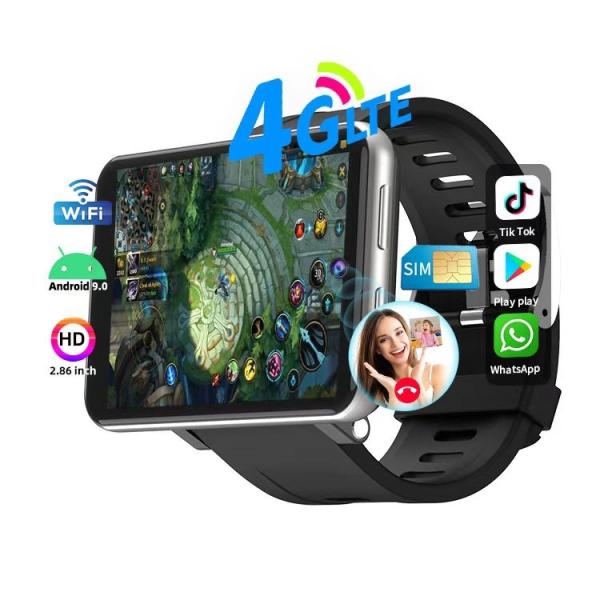 Cheap DM100 Smartwatch Android 7.1 5G 4G Smart Watch 2.86 Inch Screen 500 MP Camera 2880mAh for sale