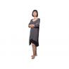 Buy cheap Black Sleepwear Night Dress Viscose Elastane Jersey Ladies Summer Pajamas With from wholesalers