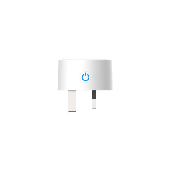 Cheap 2200W 10A WIFI Smart Socket Retardant PC Shell With LED Lights for sale