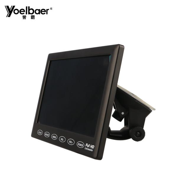 Cheap Touch Key 400 Brightness 24V Monitor 7 Inch Tft Lcd Monitor Two Way Video Input for sale
