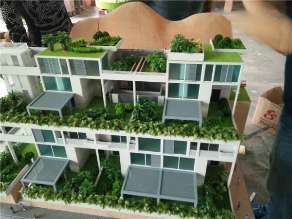 Cheap Large Scale Villa 3D Model , Commercial Residential Building 3D Model for sale