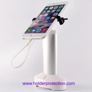 China COMER clip stand phone display product security cradle pedestal for exhibitions with internal cable on sale