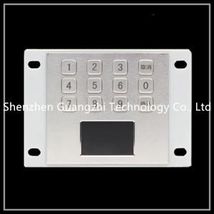 Best 12 Buttons Type Usb Keyboard With Trackpad , Industrial Touchpad Pointing Device wholesale