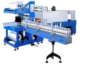 20KW Bottle Filling Capping Machine , 1.2T Automatic Shrink Wrapping Machine