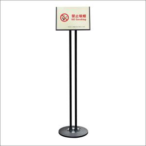 China Billboard A4 Poster Display Stand Angle Adjustable Double Lever on sale