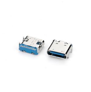 USB3.1  C Type connector  16 Pin Connector Female USB Type-C Charge Jack