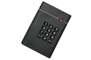 204A 5 to 10 cm short range 125 KHz or 13.56 MHz PIN keyboard reader with wiegand 26, 34 protocol