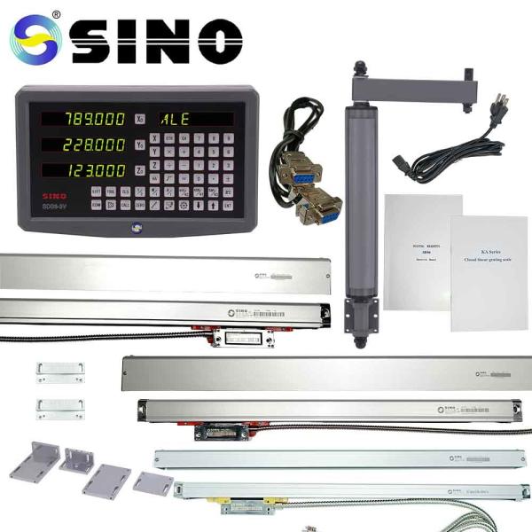 Three Axis LED Digital Readouts For Lathes , Resolution 1µm Linear Scale DRO