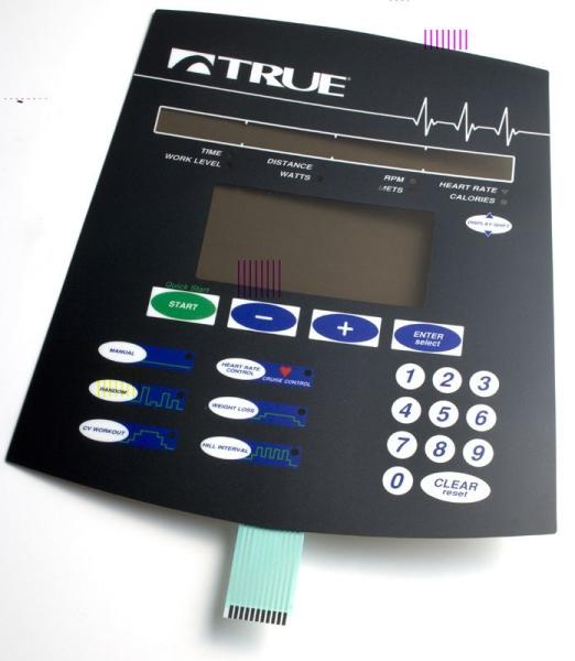 Cheap Foundation F150 Autotype Membrane Keyboard With Embossed Membrane Key Foil for sale
