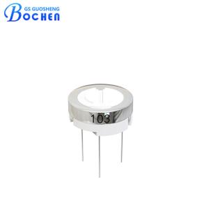 China 3329P 0.5W 5K 10K 20K 50K 100K 1/4 Round Single Turn Cermet Trimmer trimming Potentiometer on sale