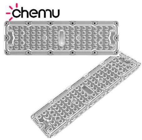 Cheap LED Optics Multi Lens Array 236x70mm Multipurpose PC Material for sale