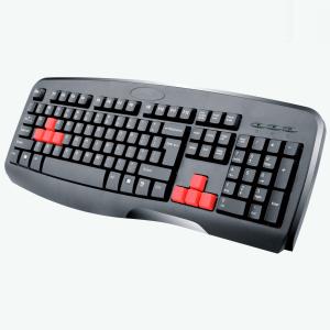 Best USB Interface Mechanical Gaming Keyboard , Black Mechanical Keyboard For Gaming Player wholesale