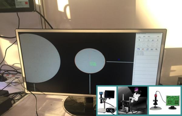 Intelligent Build In CPU HD Microscope Camera Auto Inspect Contrast And Analysis