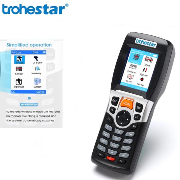 Cheap Wireless Laser 4M Barcode Data Collector for sale
