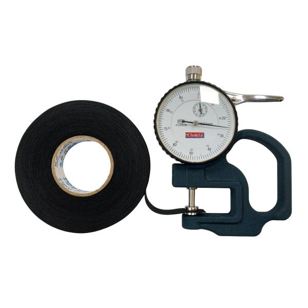Cheap Black Color Durable Automotive Adhesive Tape Polyester Fabric Material for sale