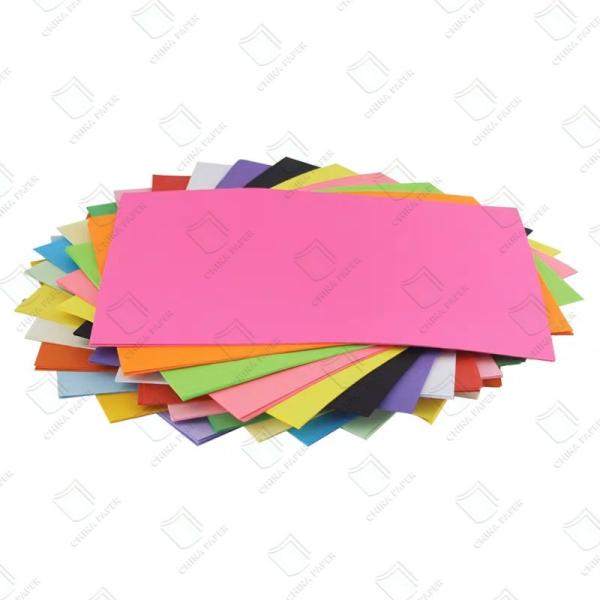 Cheap 75gsm Color Offset Paper 160gsm Color Board Sheets Roll Sizes Offered for Flexible Applications for sale