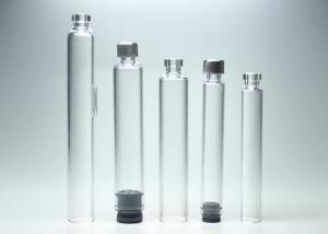 China 1.5ml 3ml 4ml Transparent Medical Empty Disposable Glass Cartridge on sale