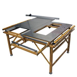 Smooth And Precise Cuts With Horizontal Style Farms Sliding Table Panel Saw