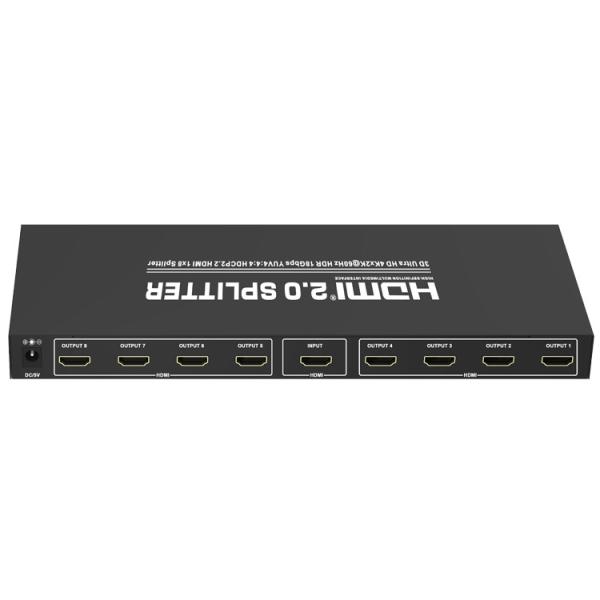 Cheap 19 PIN 1 Input 8 Output 1x8 HDMI 4K Splitter for sale